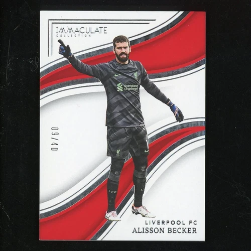 Alisson Becker 2023 Panini Immaculate Silver 9/40