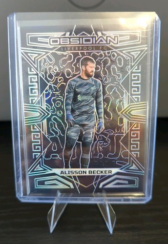 Alisson Becker 2023 Panini Obsidian Black Colour Match /120
