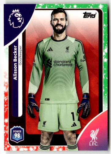 Alisson Becker 2025 Topps Premier League 2025-26