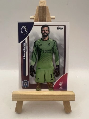 Alisson Becker 2026 Topps Premier League 2026