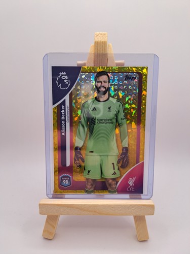 Alisson Becker 2026 Topps Premier League Diamond /499