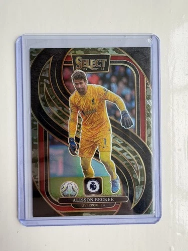 Alisson Becker 2024 Panini Premier League Select Camo Prizm /150