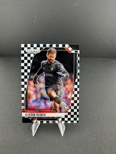 Alisson Becker 2024 Panini Prizm Black & White Checker