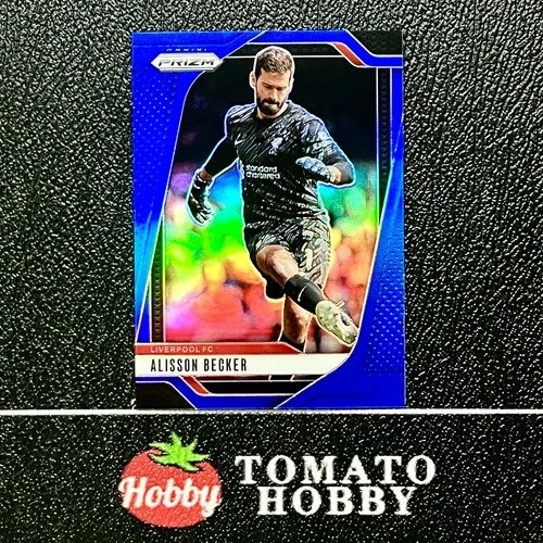 Alisson Becker 2024 Panini Prizm Blue Refractor /299