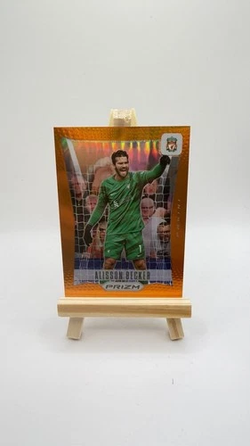 Alisson Becker 2023 Panini Prizm Orange /25