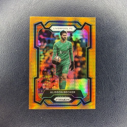 Alisson Becker 2023 Panini Prizm Orange Hyper