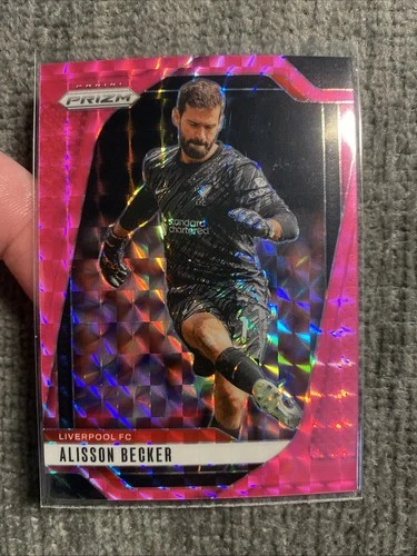 Alisson Becker 2024 Panini Prizm Pink Mosaic