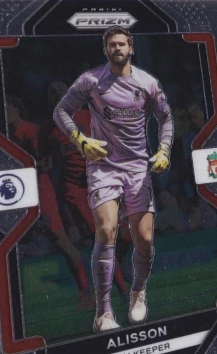 Alisson Becker 2022 Panini Prizm Premier League 13