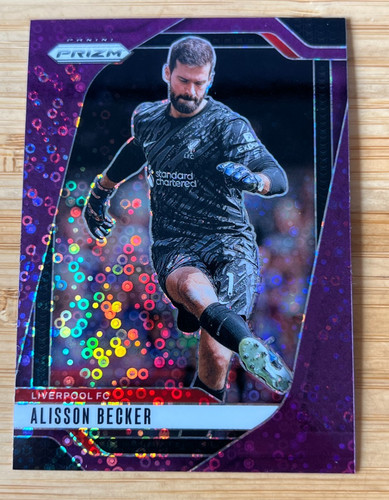 Alisson Becker 2024 Panini Prizm Purple Breakaway /25