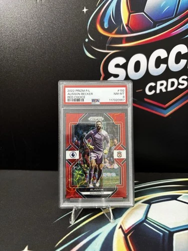 Alisson Becker 2022 Panini Prizm Red /30