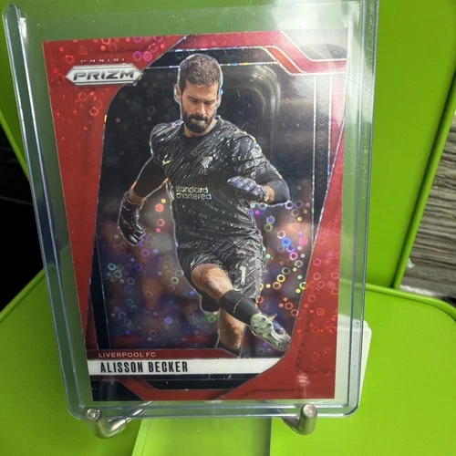 Alisson Becker 2024 Panini Prizm Red Halo /49