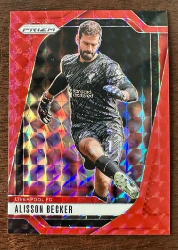Alisson Becker 2024 Panini Prizm Red Mosaic