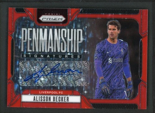 Alisson Becker 2024 Panini Prizm Red Star