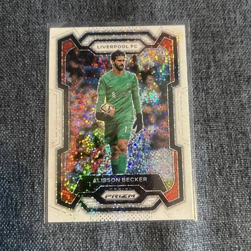 Alisson Becker 2023 Panini Prizm White Sparkle