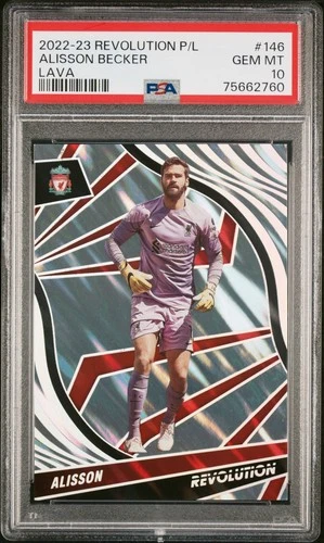Alisson Becker 2022 Panini Revolution Lava /10