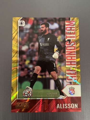 Alisson Becker 2021 Panini Score /10