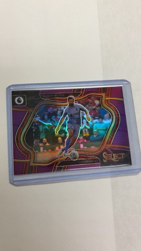 Alisson Becker 2022 Panini Select Field Level Purple Prizm /135