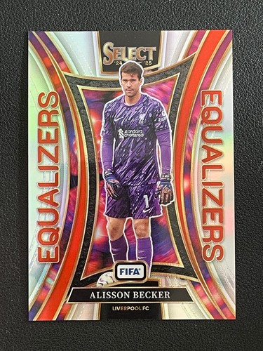 Alisson Becker 2024 Panini Select FIFA Silver Prizm #13