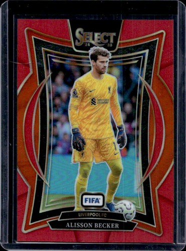 Alisson Becker 2024 Panini Select FIFA Terrace Red #20