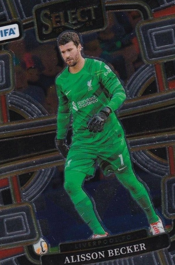 Alisson Becker 2023 Panini Select Green /5