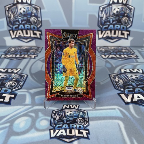 Alisson Becker 2024 Panini Select Purple Mojo /20