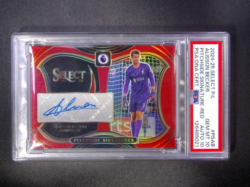 Alisson Becker 2024 Panini Select Red