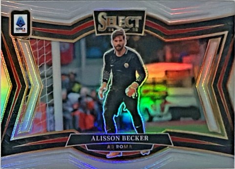 Alisson Becker 2024 Panini Select Silver Prizm