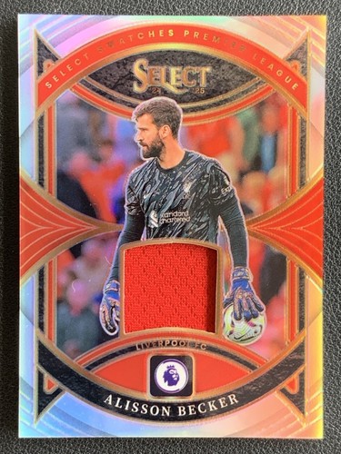 Alisson Becker 2024 Panini Seleziona Swatch Argento