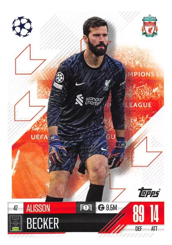 Alisson Becker 2024 Topps Match Attax UEFA Club Competitions