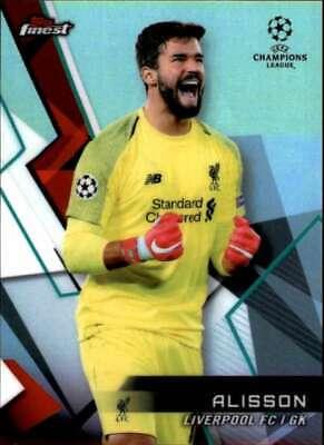 Alisson 2018 Topps Finest UEFA 102