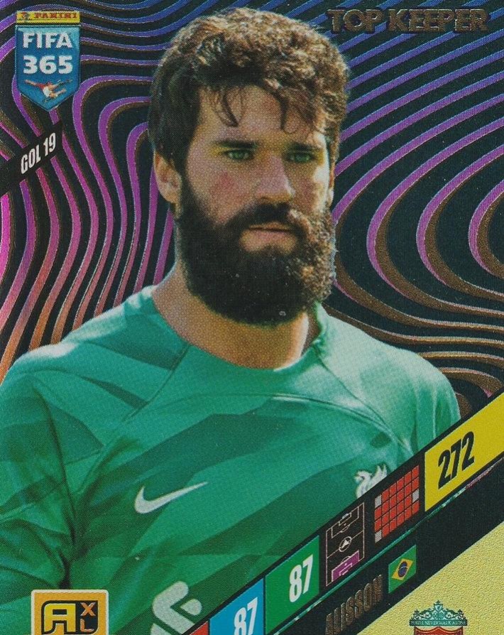 Alisson 2024 Panini Adrenalyn XL FIFA 365
