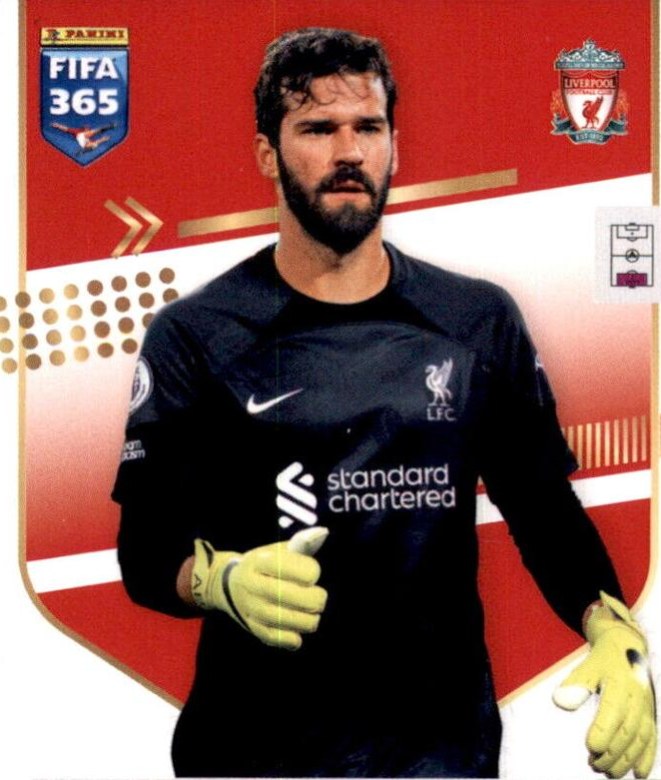 Alisson 2023 Panini Adrenalyn XL FIFA 365