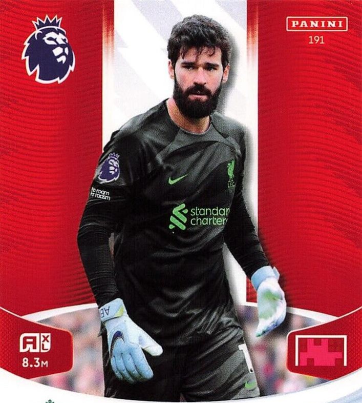 Alisson 2024 Panini Adrenalyn XL Premier League