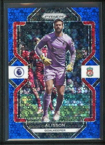 Alisson 2022 Panini Prizm Disco Blue /75