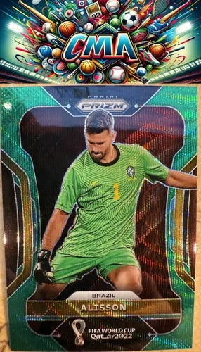 Alisson 2022 Panini Prizm Green Wave