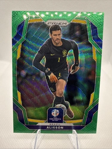 Alisson 2024 Panini Prizm Green Wave Prizm