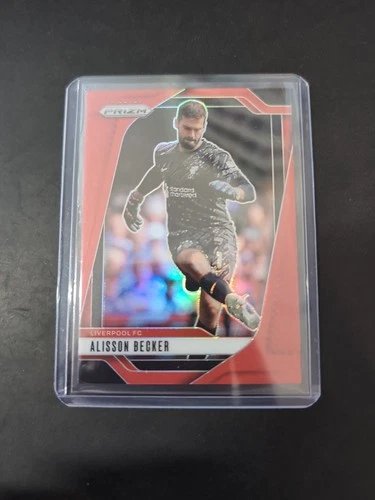 Alisson 2024 Panini Prizm Red Colourmatch /199