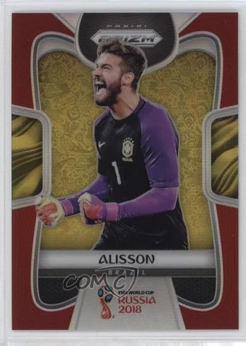 Alisson 2018 Panini Prizm World Cup Red Prizm 96/149