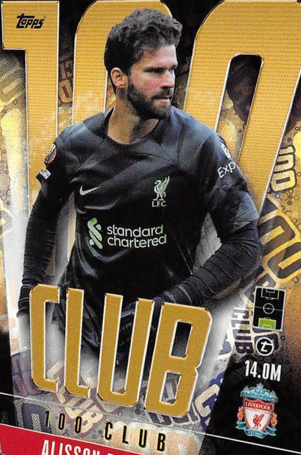 Alisson 2023 Topps Match Attax UEFA Club Competitions Extra