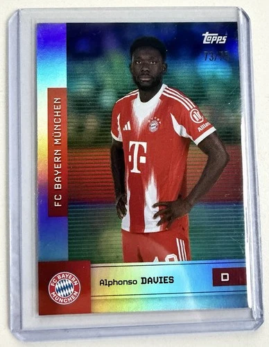 Alphonso Davies 2024 Topps Bayern München Team Set 73/75