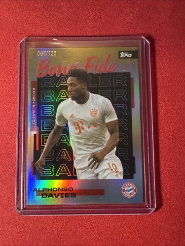 Alphonso Davies 2025 Topps Bayern Team Set /125
