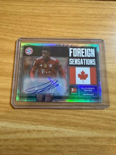 Alphonso Davies 2021 Topps Bundesliga