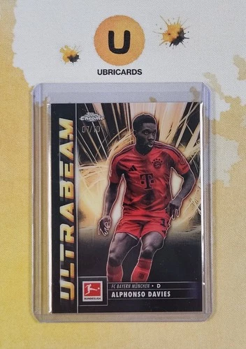 Alphonso Davies 2024 Topps Bundesliga Chrome /10