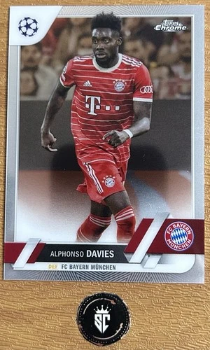 Alphonso Davies 2022 Topps Chrome