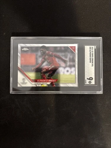 Alphonso Davies 2021 Topps Chrome
