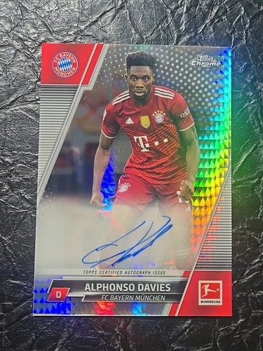 Alphonso Davies 2021 Topps Chrome /175