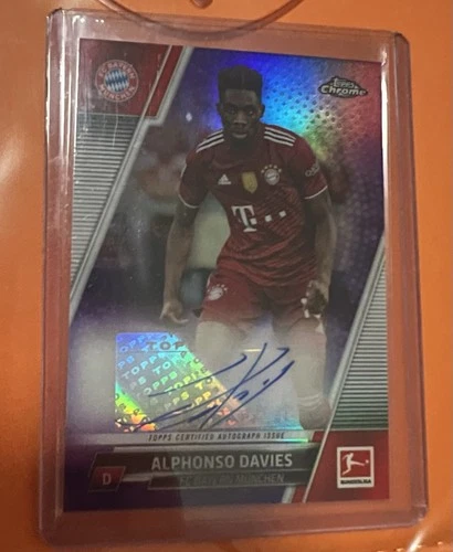 Alphonso Davies 2021 Topps Chrome /199