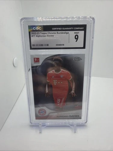 Alphonso Davies 2023 Topps Chrome