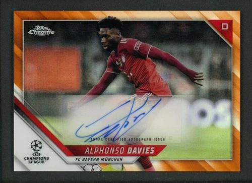 Alphonso Davies 2022 Topps Chrome /25