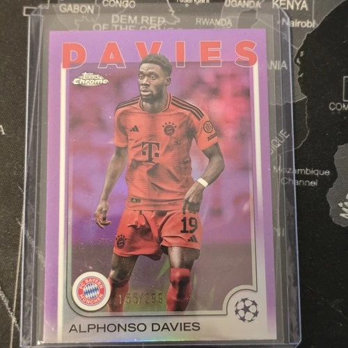 Alphonso Davies 2024 Topps Chrome /299